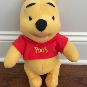 Fisher-Price Plush Bear - Yellow and Red